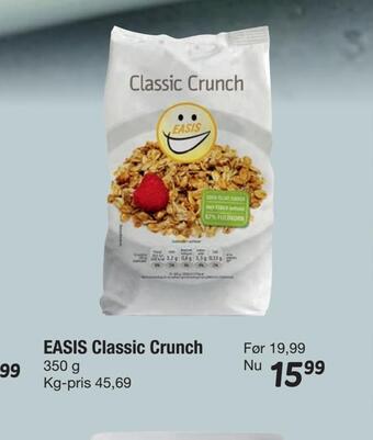 Fakta Tyskland Easis classic crunch tilbud