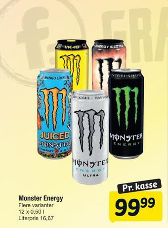 Fakta Tyskland Monster energy tilbud
