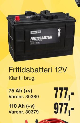 Harald Nyborg Fritidsbatteri 12v tilbud