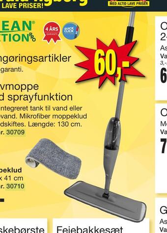 Harald Nyborg Gulvmoppe med sprayfunktion tilbud