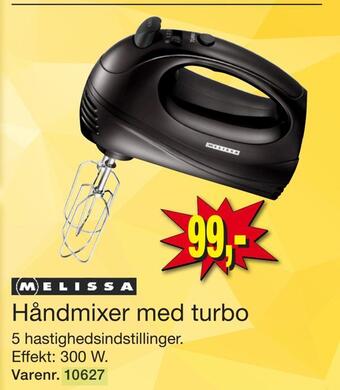 Harald Nyborg Håndmixer med turbo tilbud