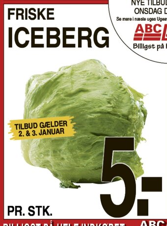 ABC Lavpris Friske Iceberg tilbud