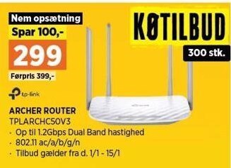 Power Archer router tilbud