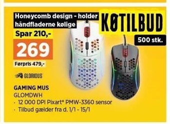 Power Gaming mus tilbud