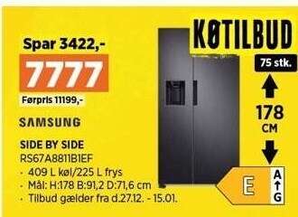 Power Køle/fryseskab tilbud