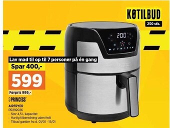 Power Airfryer tilbud