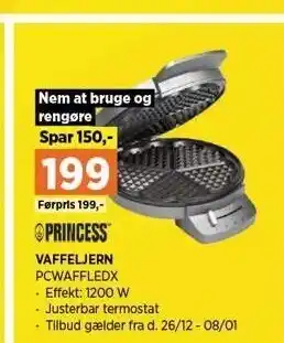Power Vaffeljern tilbud
