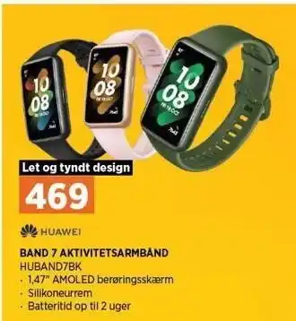 Power Band 7 aktivitetsarmbånd tilbud