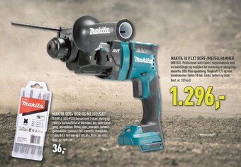 Johannes Fog Makita 18 v lxt bore-/mejselhammer tilbud