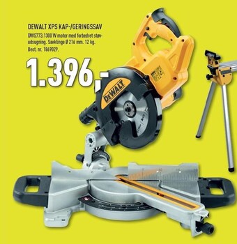Dewalt xps kap-/geringssav