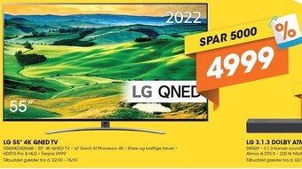 Expert Lg 55'' 4k qned tv tilbud