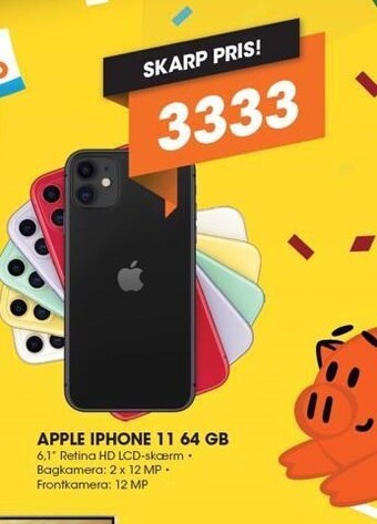 Expert Apple iphone 11 64 gb tilbud