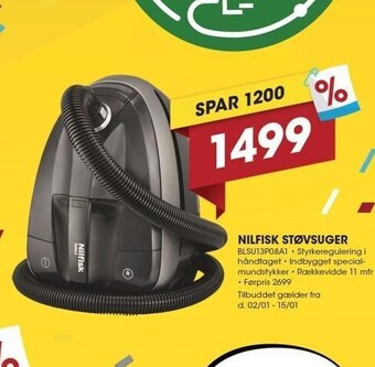 Nilfisk støvsuger