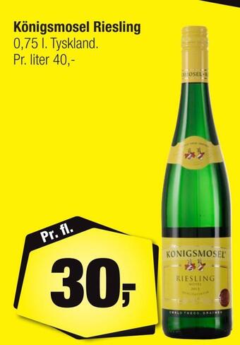 Calle Königsmosel riesling tilbud
