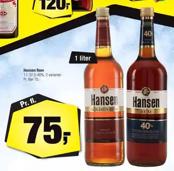 Calle Hansen rom tilbud