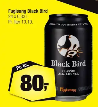 Calle Fuglsang black bird tilbud