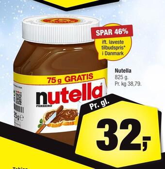 Calle Nutella tilbud
