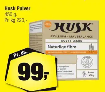 Calle Husk pulver tilbud