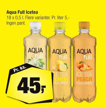 Calle Aqua full icetea tilbud