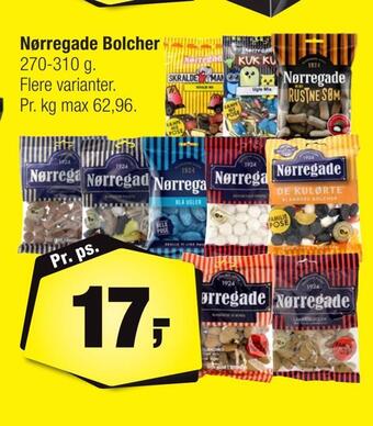 Calle Nørregade bolcher tilbud