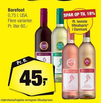 Calle Barefoot tilbud