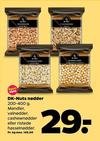 Netto DK-Nuts nødder tilbud