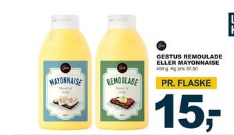 Let-Køb Gestus remoulade eller mayonnaise tilbud