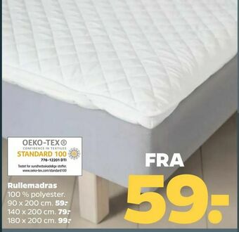 Netto Rullemadras tilbud