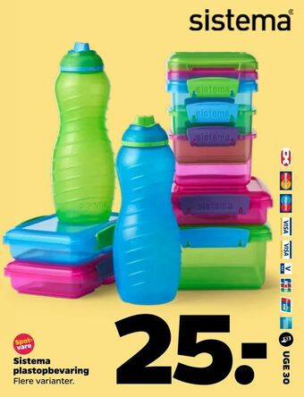 Netto Sistema plastopbevaring tilbud