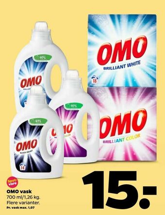 Netto OMO vask tilbud