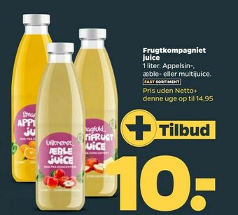 Netto Frugtkompagniet juice tilbud