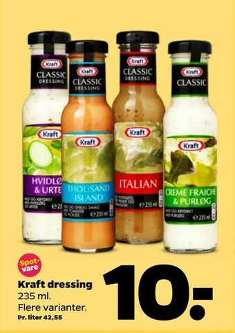 Kraft dressing