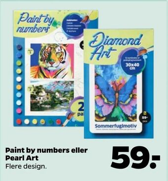Paint by numbers eller Pearl Art