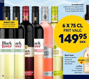 BorderShop Black tower tilbud