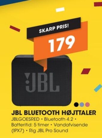 Expert Jbl højttaler tilbud