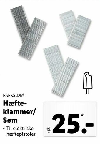 Hæfteklammer/ Søm