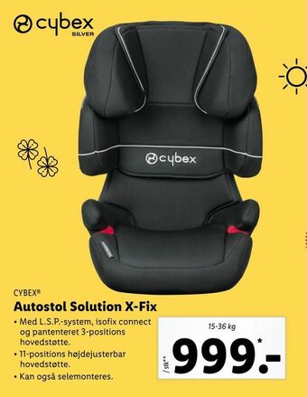 Let-Køb Autostol Solution X-Fix tilbud