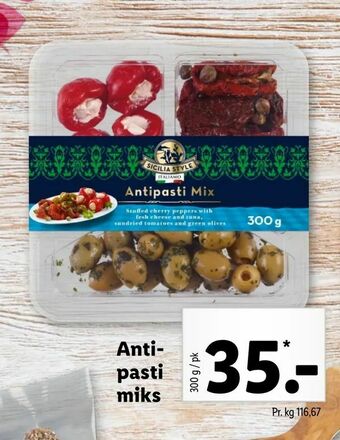 Let-Køb Antipasti miks tilbud