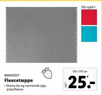 Fleecetæppe