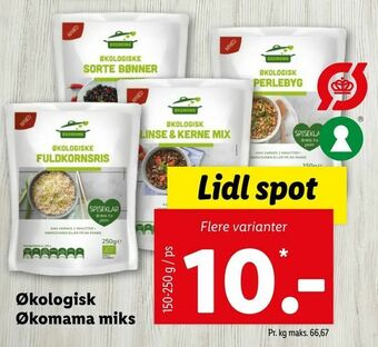 Økologisk Økomama miks