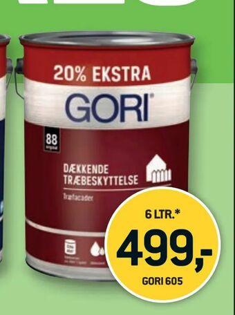 XL-BYG Gori 605/606 dækkende træbeskyttelse tilbud