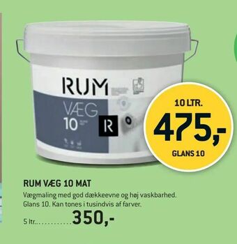 XL-BYG Rum væg 10 mat tilbud
