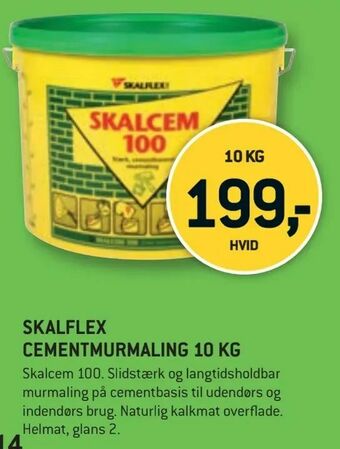 XL-BYG Skalflex cementmurmaling 10 kg tilbud
