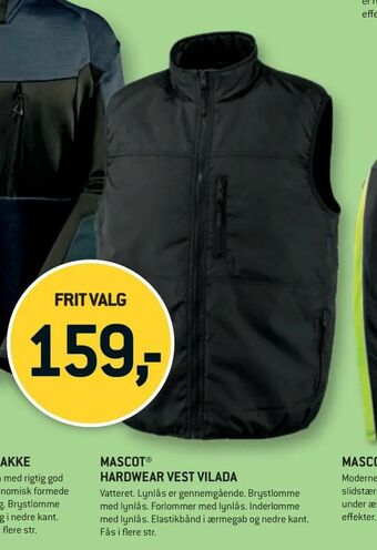 XL-BYG Mascot® hardwear vest vilada tilbud