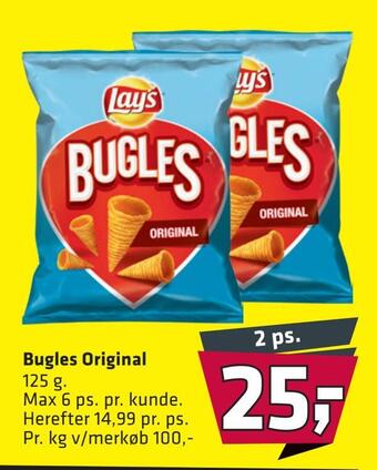 Fleggaard Bugles original tilbud