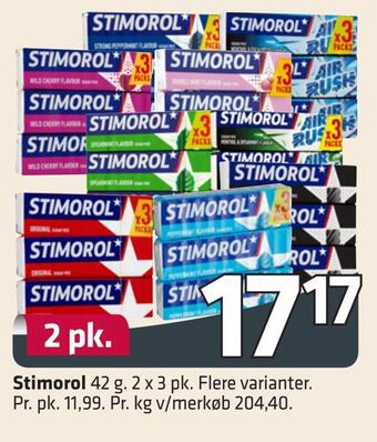 Fleggaard Stimorol tilbud