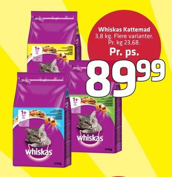 Fleggaard Whiskas kattemad tilbud