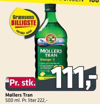 Fleggaard Møllers tran tilbud