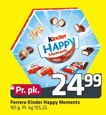 Fleggaard Ferrero kinder happy moments tilbud