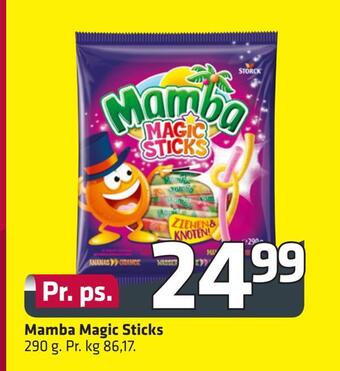 Fleggaard Mamba magic sticks tilbud